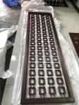 Black Pvd Color Stainless Steel Room Divider For Construction