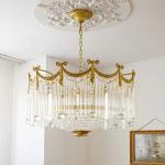 Modern Crystal Pendant Light Indoor Fashion Wedding Popular Style Simple Living