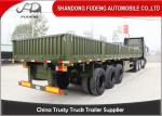 Enclosed cargo side wall semi trailer 3 axles load 40 ton for sale