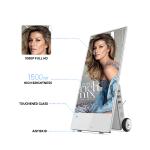 43inch Outdoor Digital Poster Kiosk Waterproof Touch Screen Battery Powered 24V