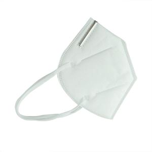 China Anti Flu White Breathable Earloop KN95 Respirator Mask factory