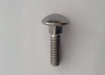 Carbon Steel / Stainless Steel Round Head Bolts , Industrial Square Neck Bolt