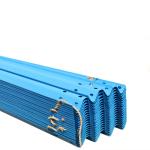 Hot Dipped Galvanized Road Steel Guardrail With ISO9001 2000 Certification