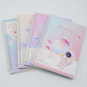 Customized School Student Environmentally Spiral Hardcover Nurses Notebook