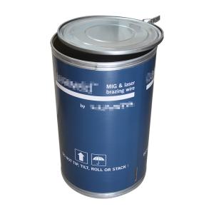 China 220L 58 Gallon Fibre Storage Drums Color Printed Bulk Fiber Drums factory