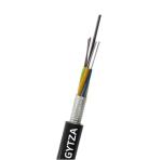 Outdoor Armored Fiber Optic Cable GYTZA Flame Resistance Jacket LSZH Outer