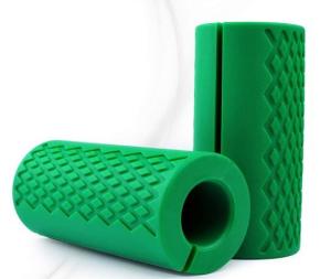 China Rubber Anti Slip Weightlifting Silicone Barbell Thick Bar Grip factory