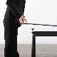 Customized 900mm Ceramic Grey Dining Table with Contemporary Style DT-996-180
