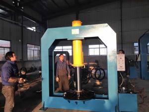 China 120 Ton Forklift Tire Press Machine With Press Tooling Heavy duty factory