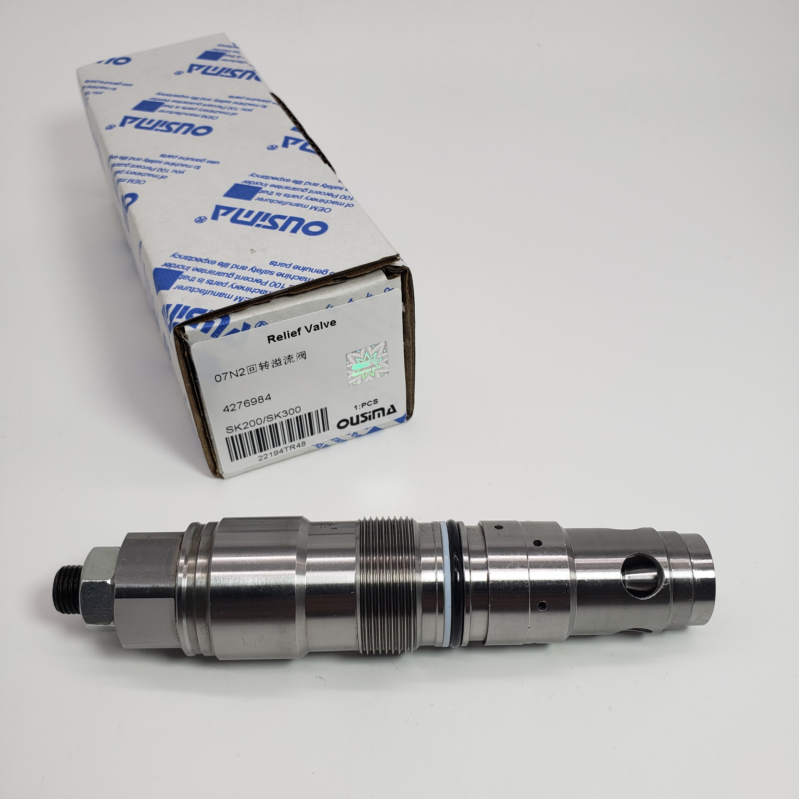 4276984 Main Relief Valve For KOBELCO SK200-1 SK300-1 SK400-1 SK120-3 HITACHI EX60-3
