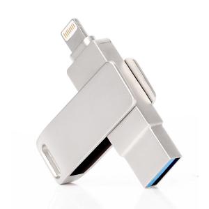 China Iphone Connector 2 In One Otg Usb Flash Drives 256gb factory