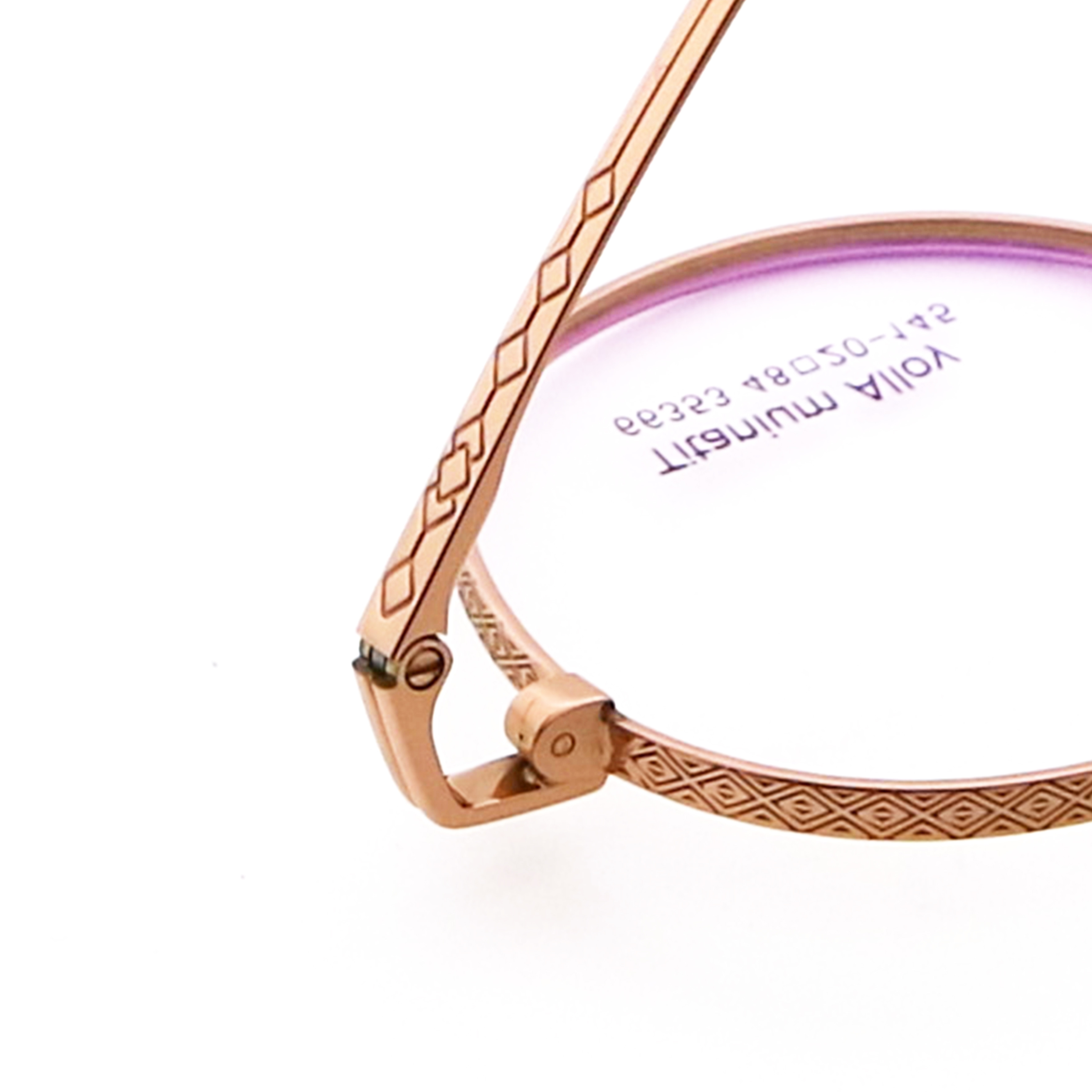 China Custom Logo 2024 Ultralight B Titanium Glasses Frame 66353