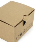 Varnished Personalized Satin Lined Box Packaging Recycled Materials