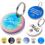 Personalized Custom Stainless Steel Dog Tags Sublimation Rustproof