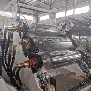 Composite PE PP Sheet Extruder / Plastic Sheet Extrusion Machine Design for
