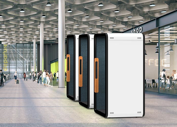 without disturbing office phone Booth privacy sound proof cabin