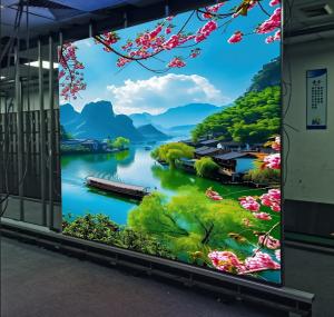 China Outdoor Led Advertising Display E Series 10mm High Definition Waterproof Full Color Module Resolution 32x16 factory