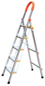 China En131 5 Step 5.4ft Household Aluminium Ladder factory