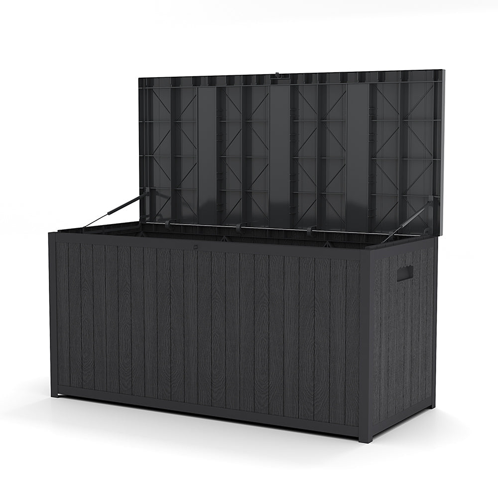 Weather Resistant Outdoor Storage Box for Garden Load ＞10kg W 56 x L 125 x H 61.5 cm