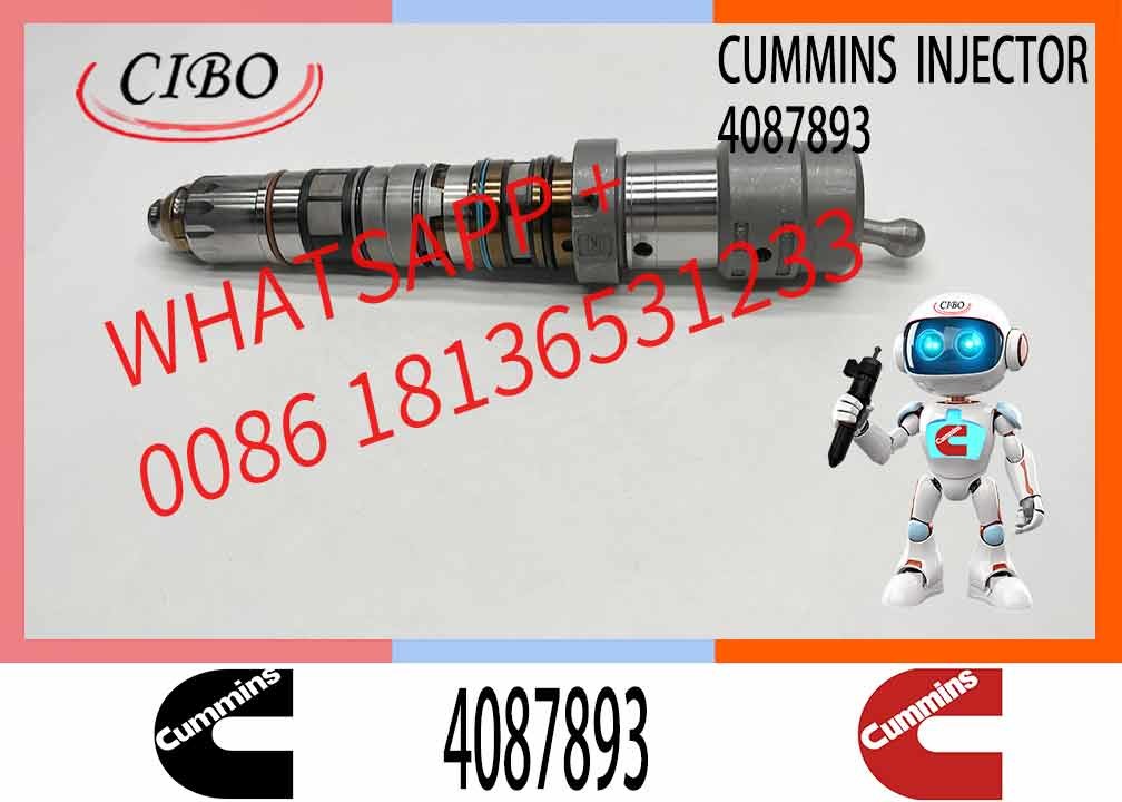 Excavator Engine Parts Fuel Diesel Injector 4326780 4088427 4087893 for Cummins