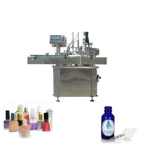 China Two Heads Automatic Pouch Packing Machine For Plastic Bottles 15-40 bottles/min 220V factory