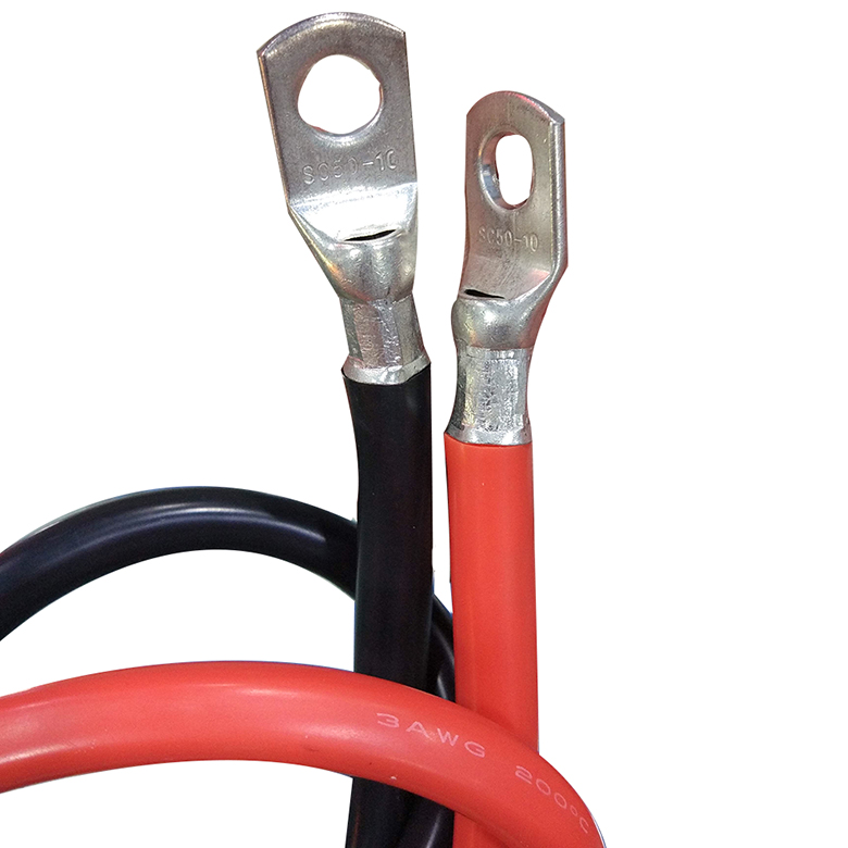 2AWG 4AWG Power Battery Cable Tinned Copper High Temperature Resistant