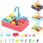 Electric Dishwasher Playing Toy Kitchen Toys Set for Boys Girls Age Range 2 to 4