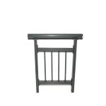 Deck Aluminum Balcony Railing Handrails Forged Steel Terrace Balustrade
