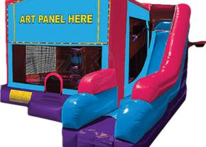 China Kids Eco - Friendly Inflatable Bounce House Combo Double Suture Four Suture factory