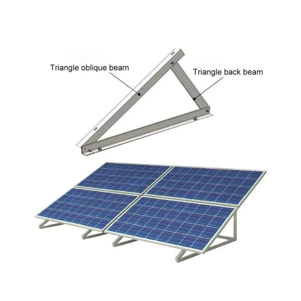 China Ground Solar Panel Mount With Adjustable Tilt Angle factory