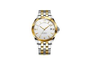 China Stainless Steel Gold Automatic Watch Classic White Dial 40MM Original Automatic Movt factory