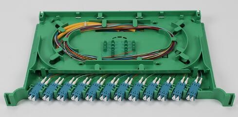 Optic Fusion Splice Tray 12 Core Bundled Pigtail Empty Tray SC FC LC Full Configuration