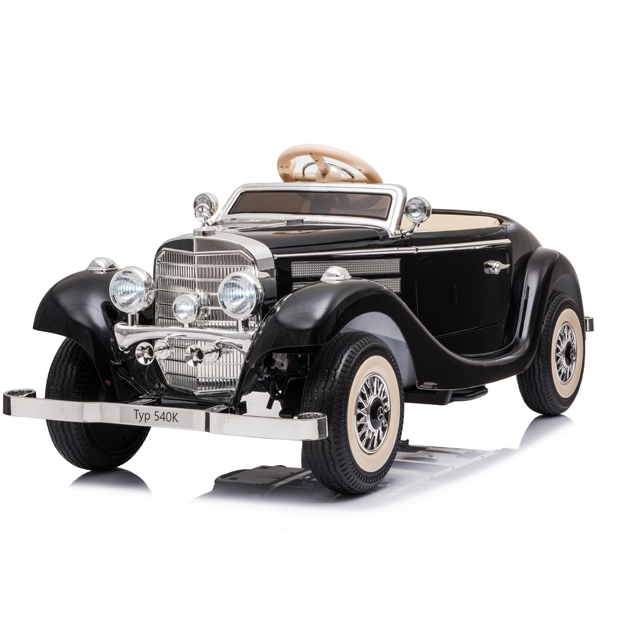 12V550 12000rpm *1 Motor Retro Electric Ride On Car Toy for Children Made of Plastic