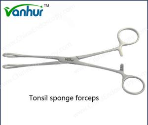 China E.N.T Laryngoscopy Instruments Tonsil Sponge Forceps for Adult Group Competitiveness factory