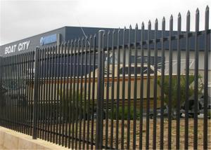 China Steel Fence panels 2.1mx2.4m garrison security fence panels factory
