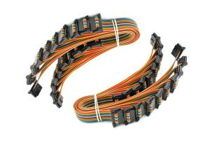 China FC Butterfly Clasp Rehearsal 2.54mm 16 Pin IDC Cable factory