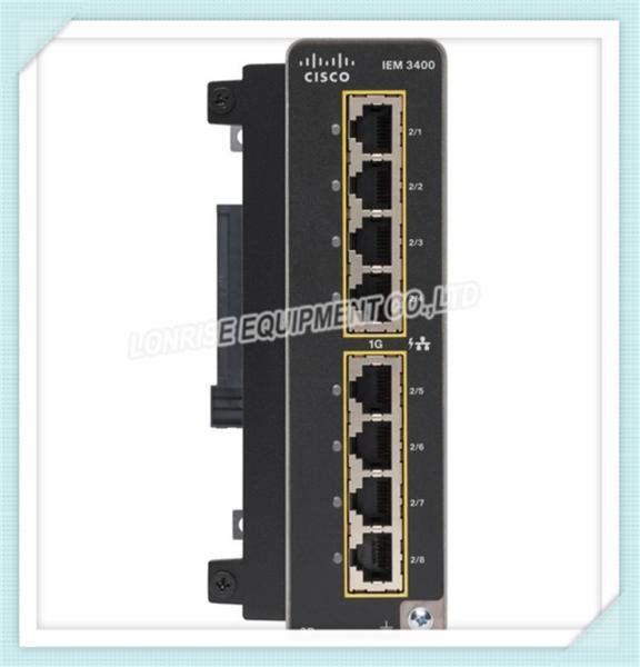 Cisco Systems Catalyst IE3400 IEM-3400-8P= Rugged 8 Port Ge PoE+ Expansion