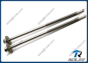 China 410 Stainless Steel Sandwich Panel Self Drilling Screw with Metal Bonded Washer factory