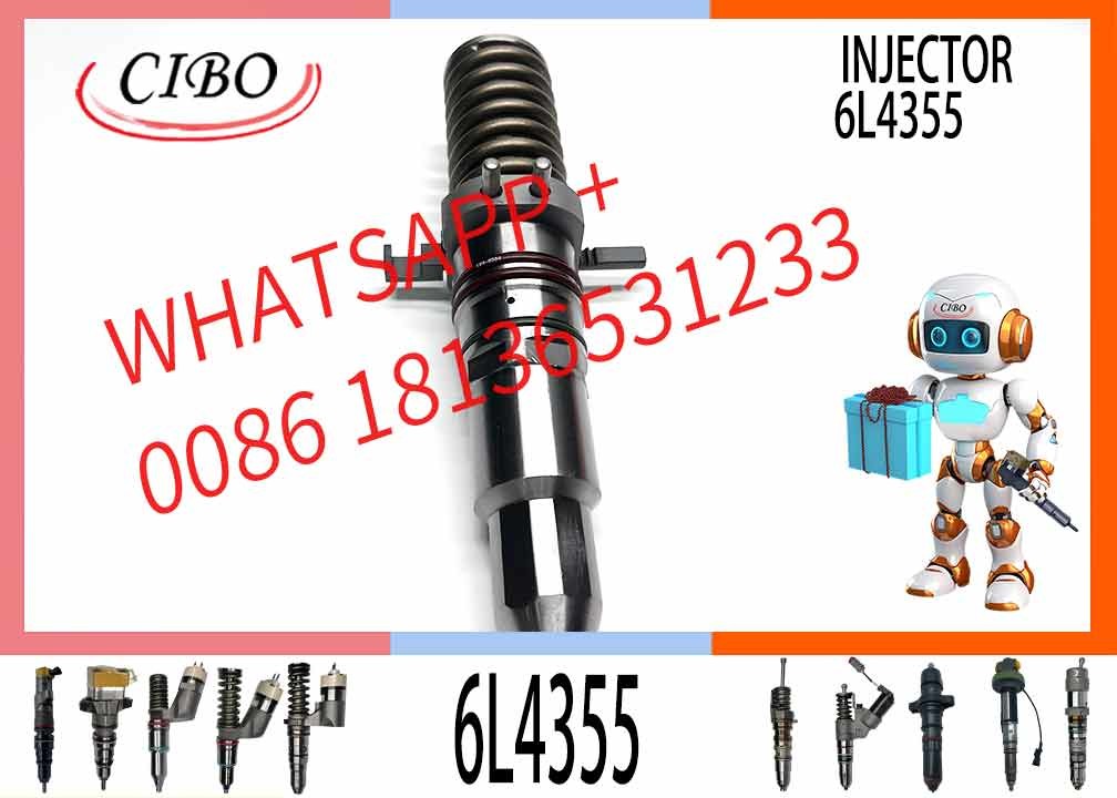 Fuel Injector Assembly 6L4355 7E-6408 4P-9075 4P-9076 4P-9077 7E-3383 7C-0345 Engine 3512A Series