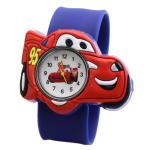 Lovely Cute Silicone Quartz Kids Watch With Car Shaped Dial Customized Logo