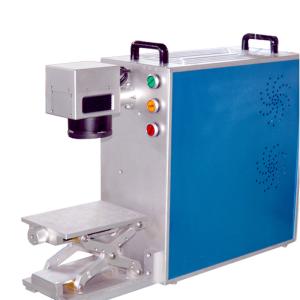 China Produce Fiber laser marking for product line marking metal logo,signs factory