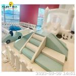 Outdoor Soft Play Toys Soft Play Equipment Indoor Soft Play Pink With Bouncer
