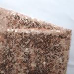 Customized Polyester Sequins Hotel Banquet Table Cloth