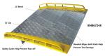 Whole Steel Dock Board And Steel Curbs 6 Feet Long 4 Feet Wide 10000 Lbs