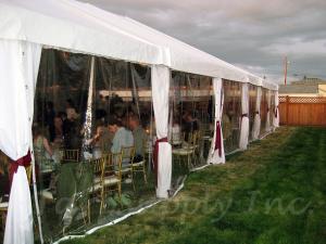 China 200 - 2000GSM PVC Clear Transparent Tarps Waterproof Tear Resistant UV Protected factory