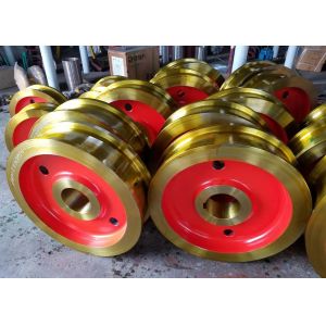 China Resilient Split Forging Wheels Railway Tyres For Tram And Metro Light Rail on sale