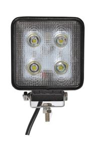 China High quality square cree chips 40W 12v 4.3 Inch 3600lm Auto Led Fog Lamp White Color factory