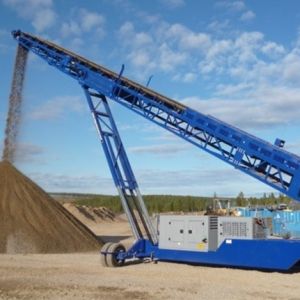 Crawler Stacker Conveyor  Tracked Mobile Stacking Conveyor for Quarry & Mining