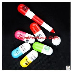 China Promotion gift Pill Stretch Ballpoint Pen factory