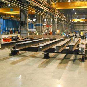 China Welding Plate Structural Steel Fabrication With Wooden Pallet Package factory
